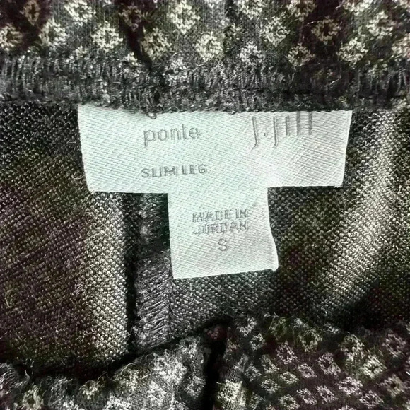 J Jill Ponte Pants Slim Pull on Sz S - Picture 3 of 4